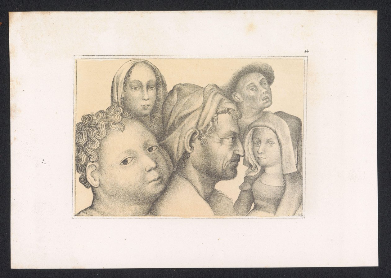 Fünf Figuren von Karl Palzow