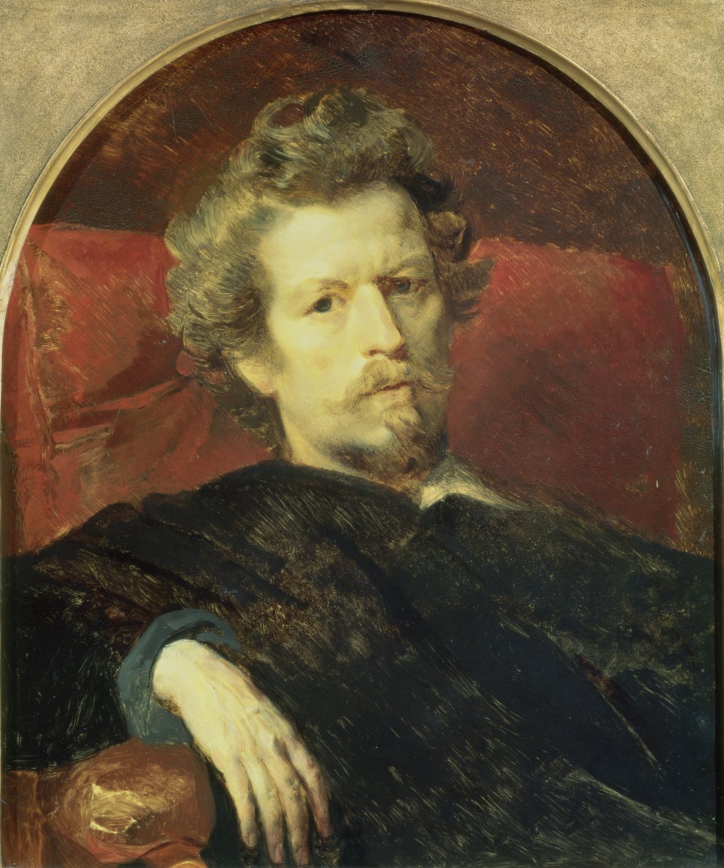 Selbstporträt, 1848 von Karl Pavlovich Bryullov