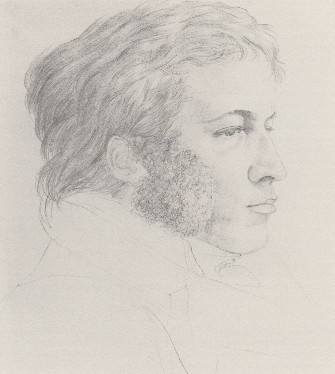 Porträt von Johann Carl Eggers (1787-1863) von Karl Philipp Fohr