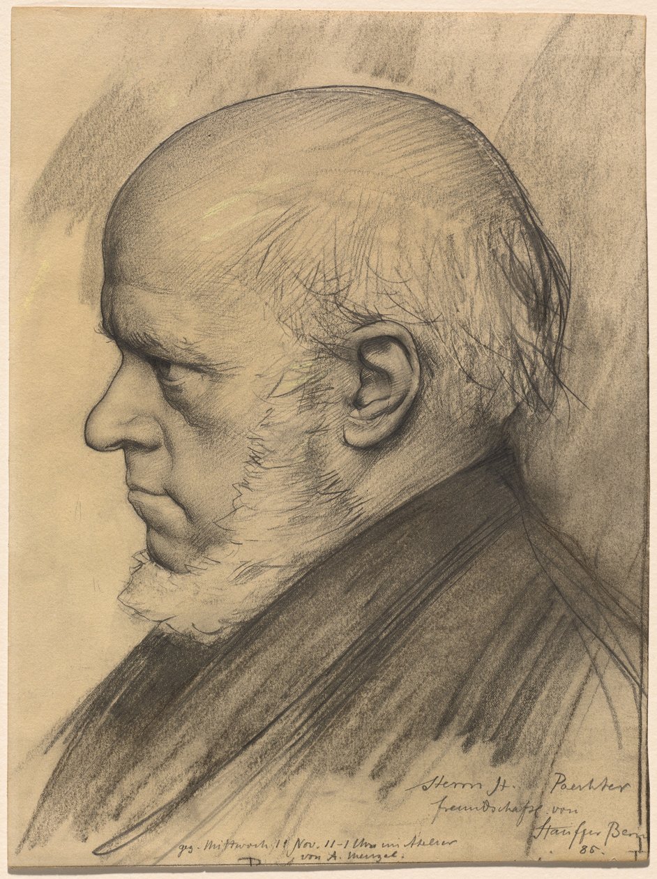 Adolph Menzel von Karl Stauffer-Bern