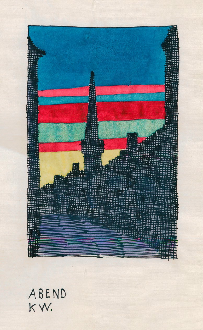 Abend, ca. 1921 von Karl Wiener