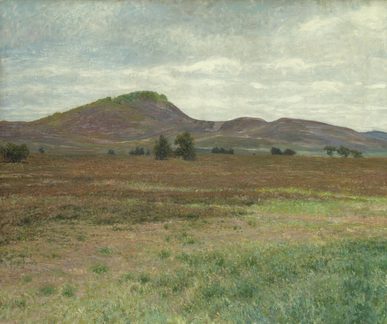 Landschaft bei Harburg von Karl Wilhelm Arthur Illies