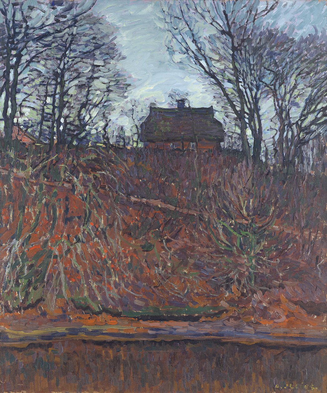 Einsames Haus von Karl Wilhelm Arthur Illies