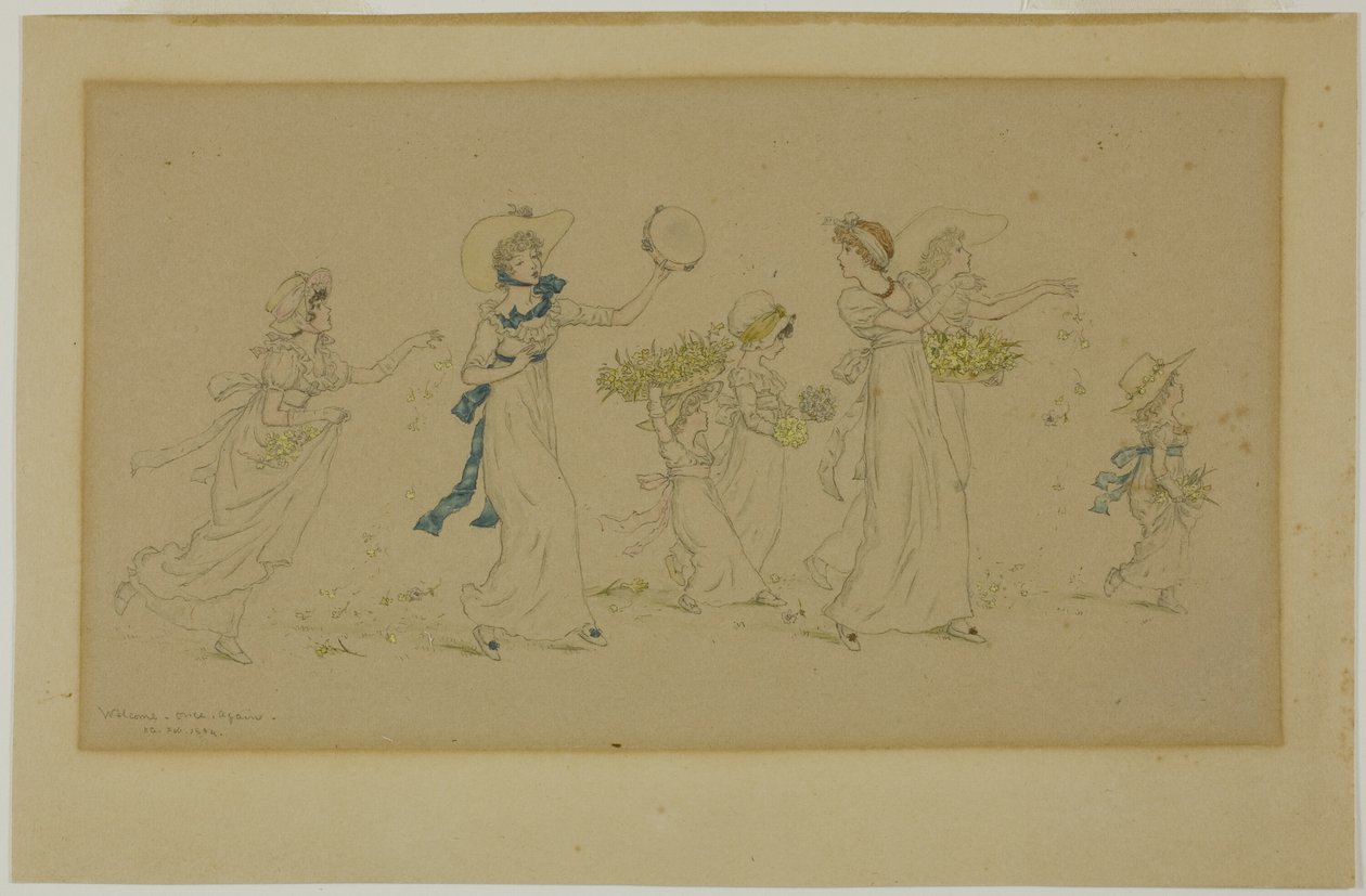 Willkommen noch einmal von Kate Greenaway