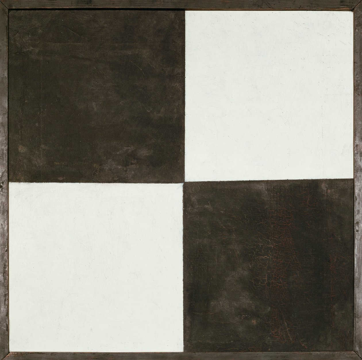 Vier Quadrate von Kazimir Severinovich Malevich