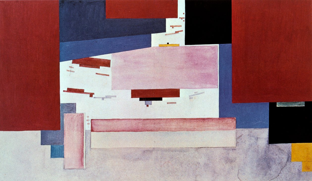 Suprematistische Variationen, 1919 von Kazimir Severinovich Malevich