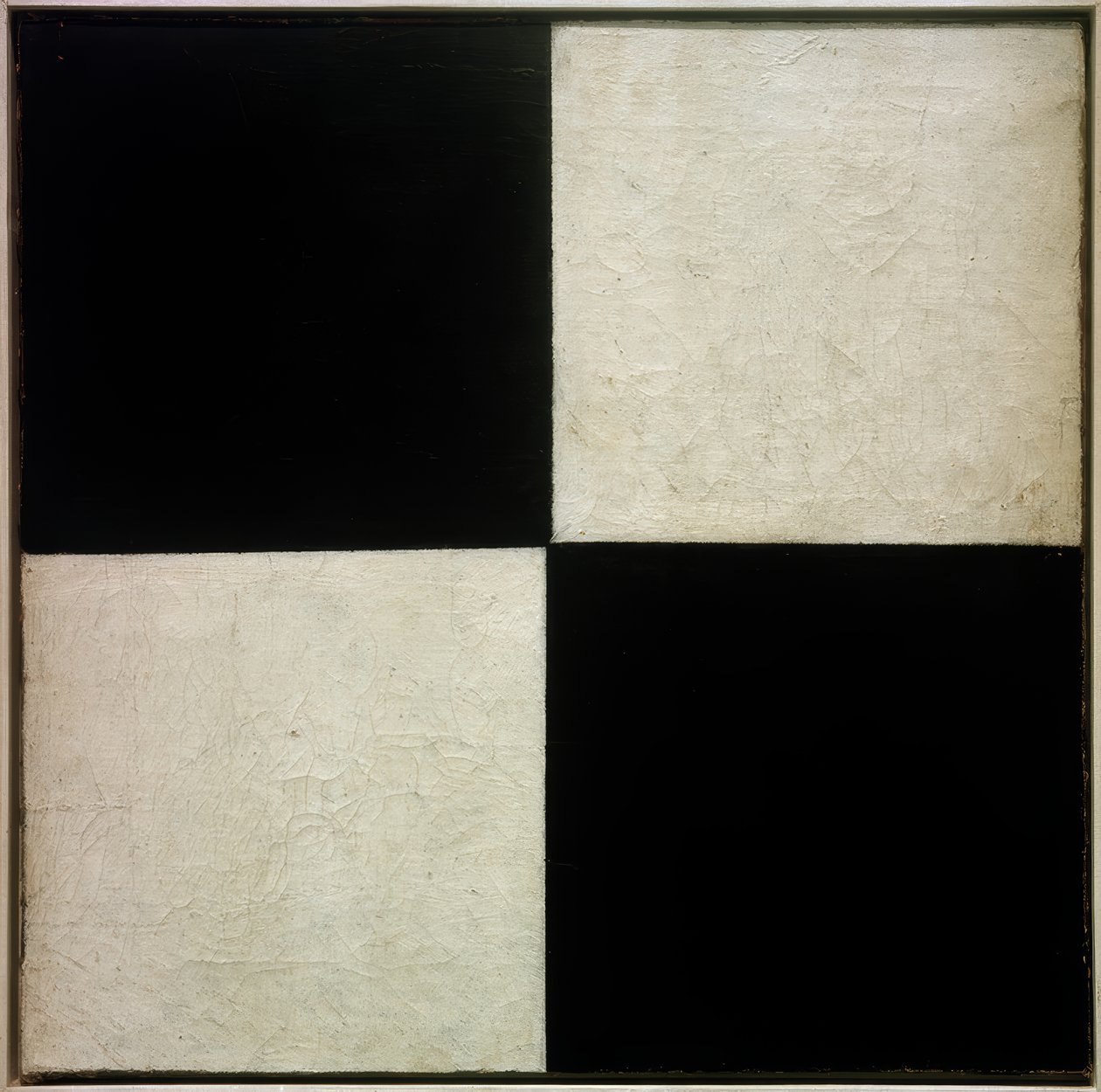 Vier Quadrate, 1915 von Kazimir Severinovich Malevich