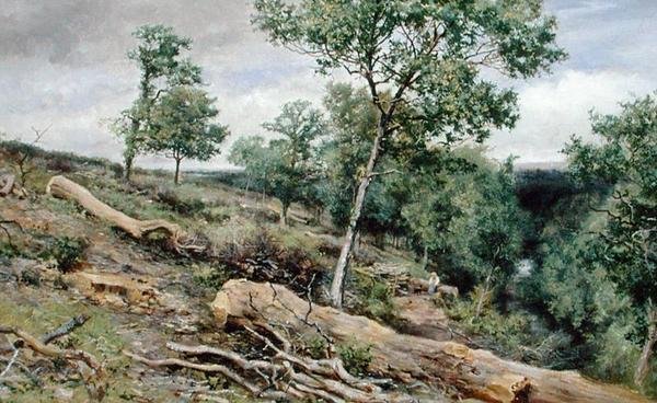 Auf der Gretna, Blick auf den Fluss von Keeley Halswelle
