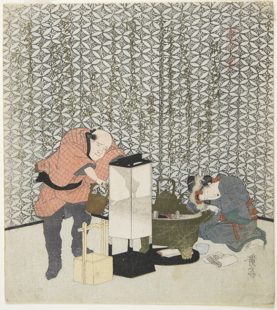 Glückliche Ratten, 1828 von Keisai Eisen