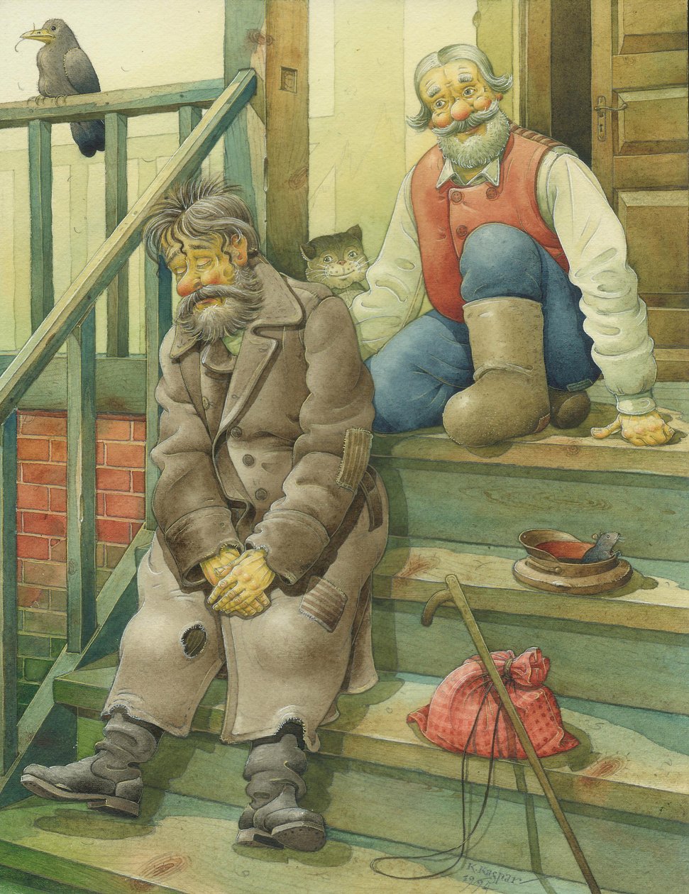 Russische Szene 08 von Kestutis Kasparavicius