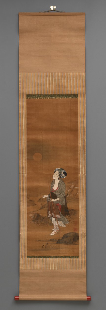 Stehende Figur (ca. 1790-1850) von Kitagawa Fujimaro
