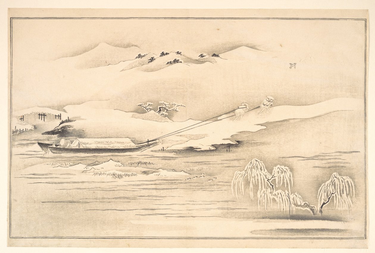 Buch von Ehon Ginsekai (Die Welt in Silber) von Kitagawa Utamaro
