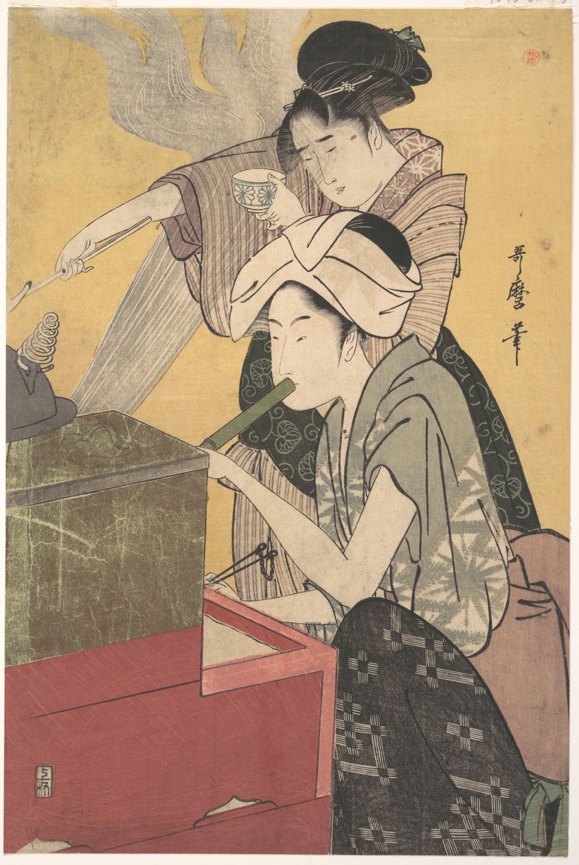 In der Küche von Kitagawa Utamaro