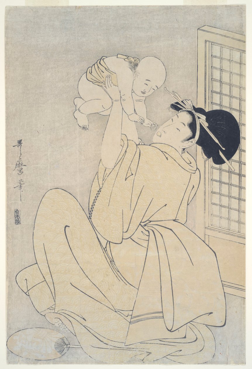 Mutter und Kind von Kitagawa Utamaro