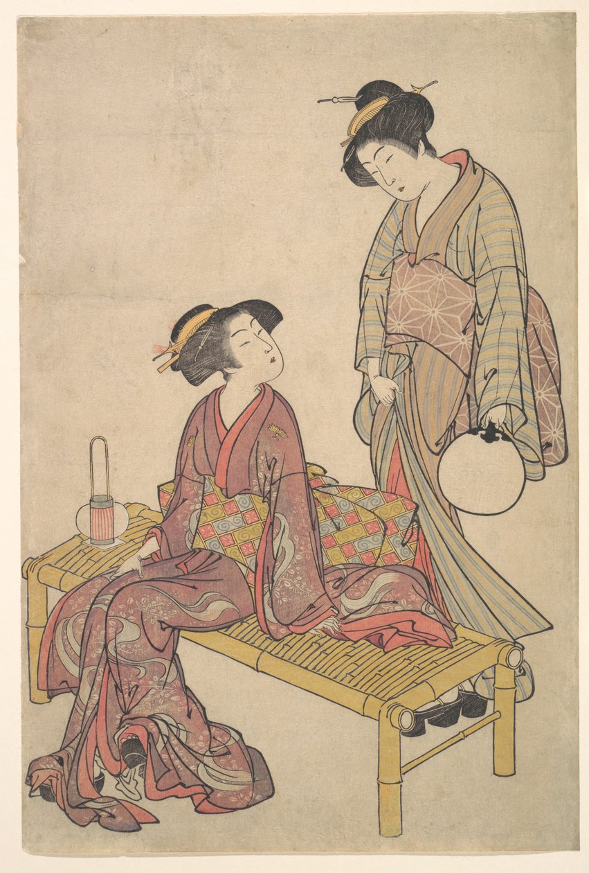Die Handlaterne von Kitao Shigemasa