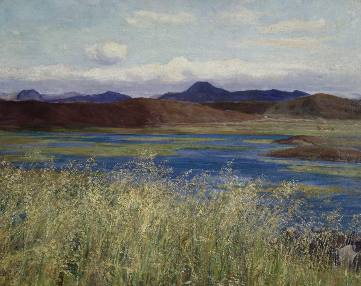 Jæren Landschaft von Kitty Lange Kielland