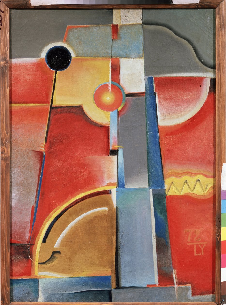 Farbenkonstruktion von Konstantin Medunetsky