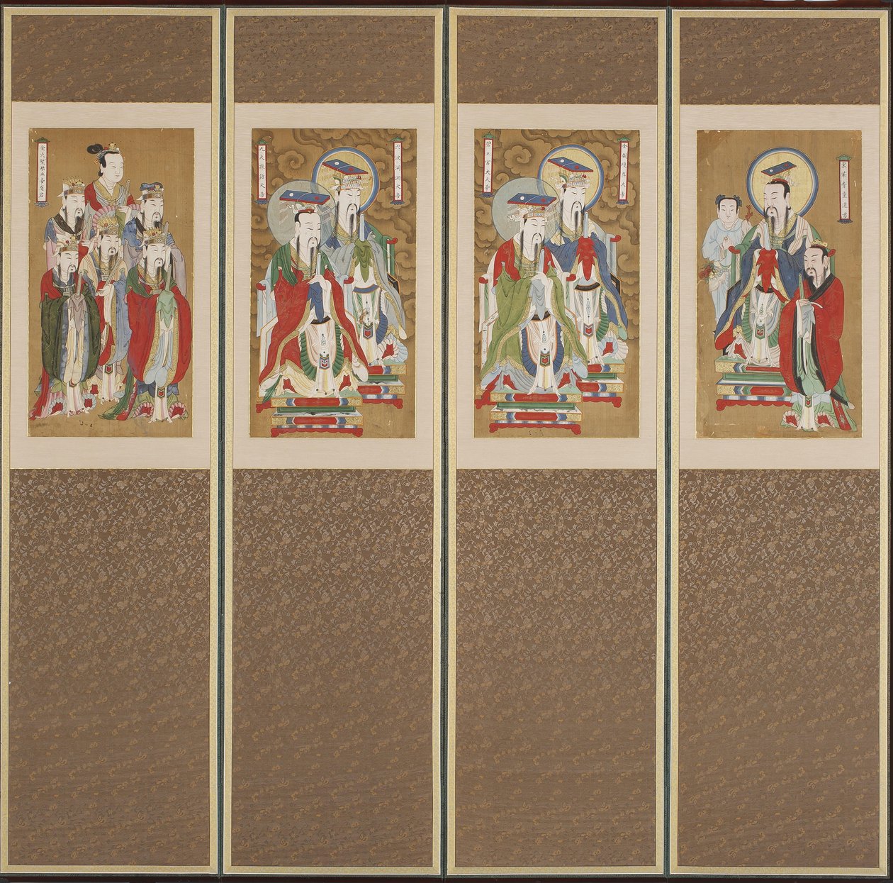 Prozessionsszene, Choson-Dynastie von Korean School
