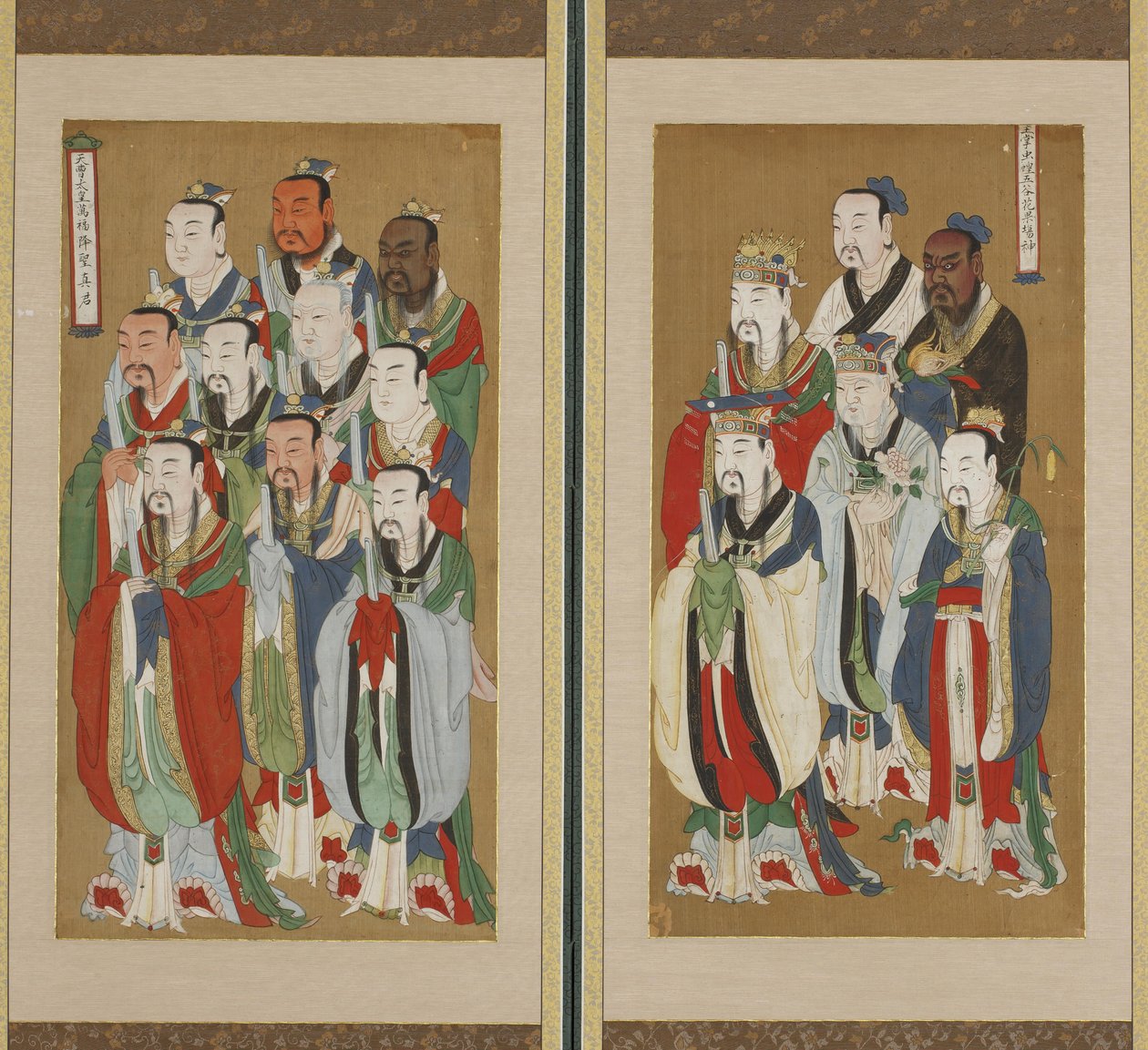 Prozessionsszene, Choson-Dynastie von Korean School