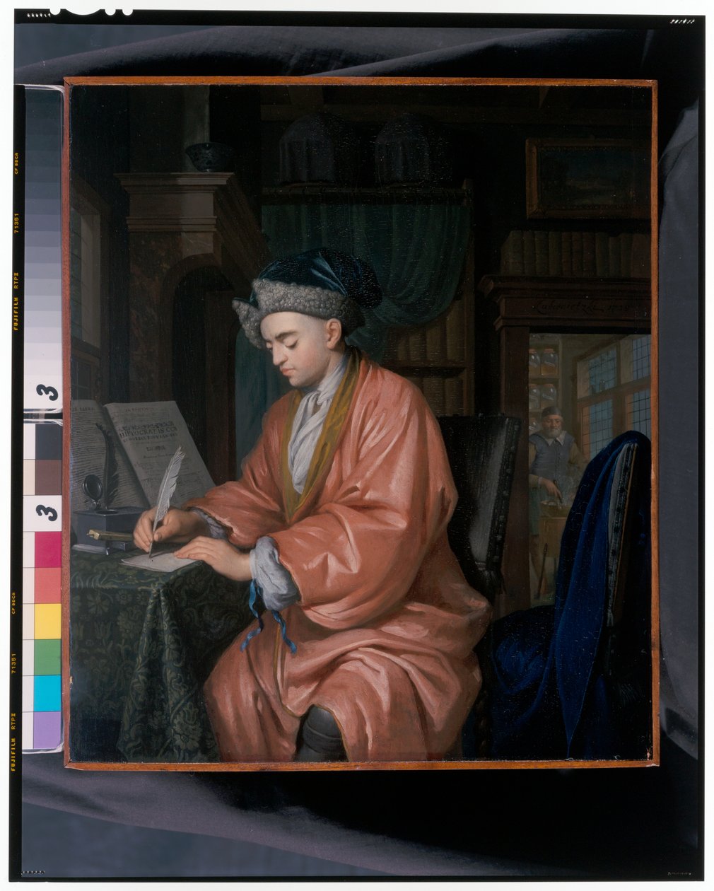 Ein Arzt in seinem Arbeitszimmer von Krzyztof (1659 1729) Lubieniecki
