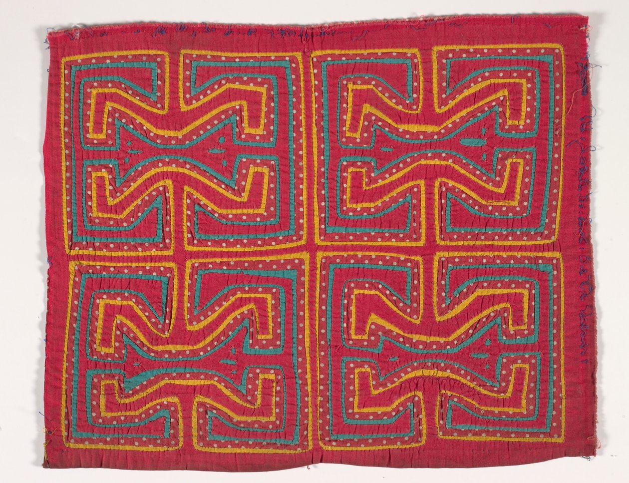 Hemdtafel (Mola), ca. 1950 von Kuna Indian Culture