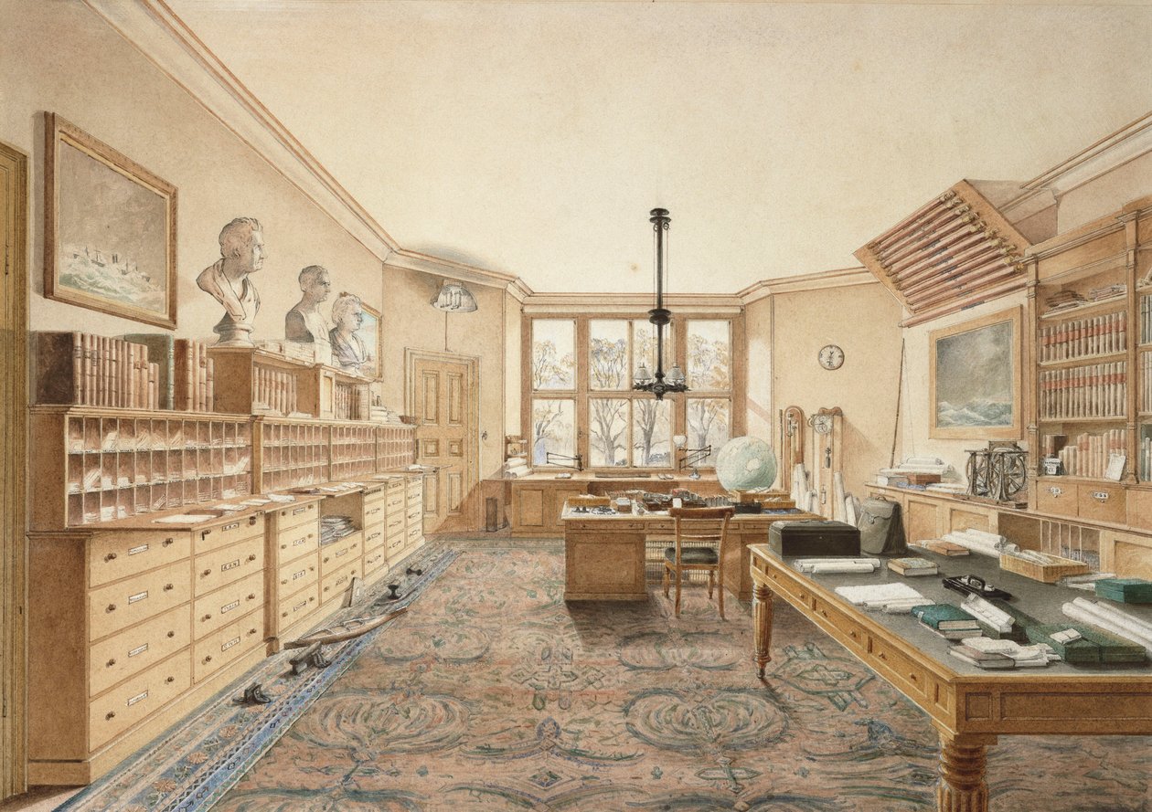 Isambard Kingdom Brunels Büro in der Duke Street 18, Westminster von Lady Carthy