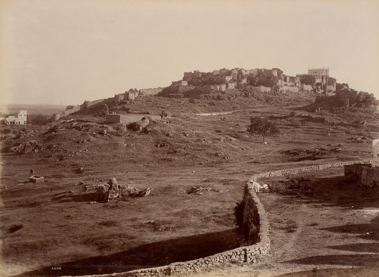 Golconda-Festung von Lala Deen Dayal
