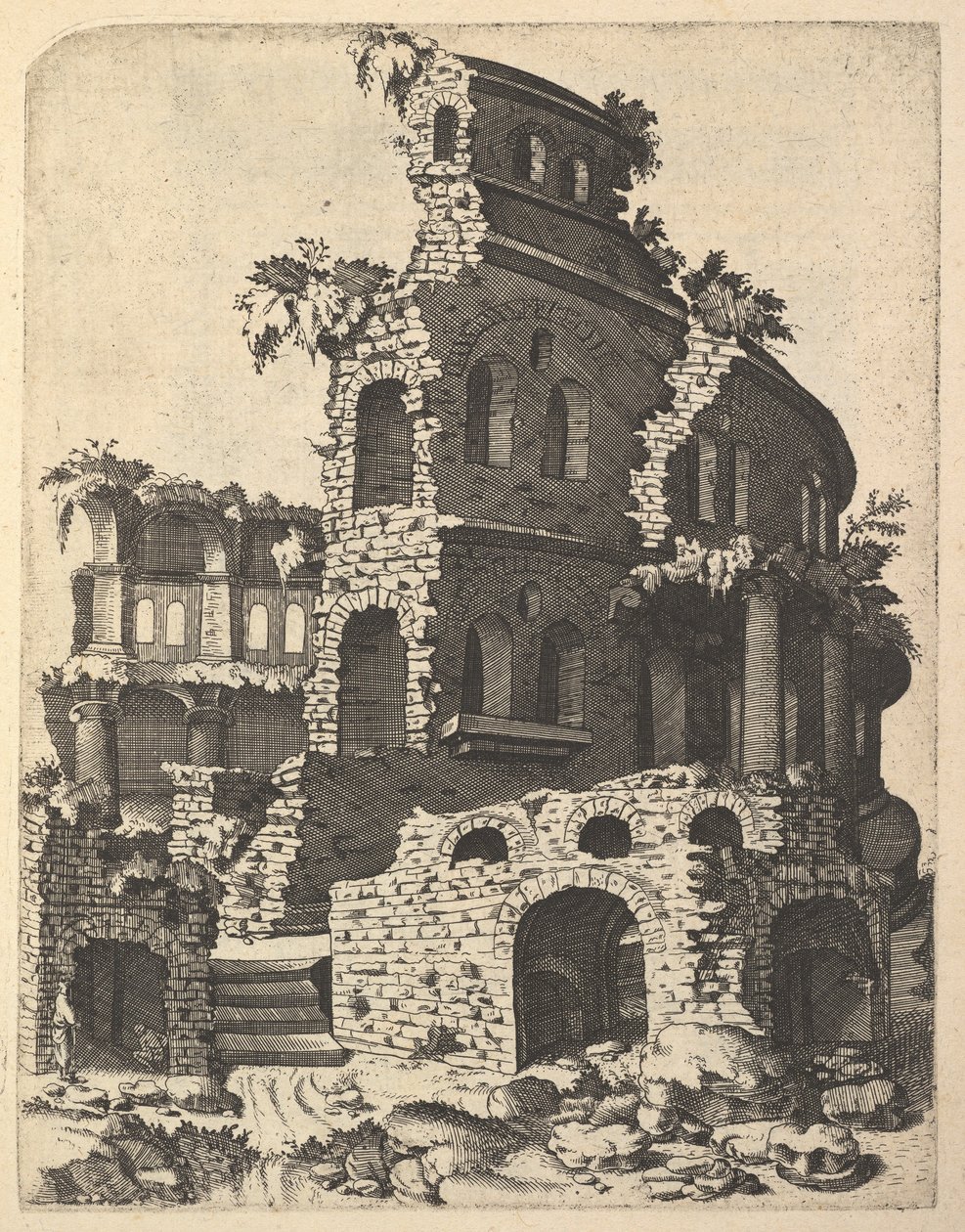 Ruinen einer Basilika aus der Serie 