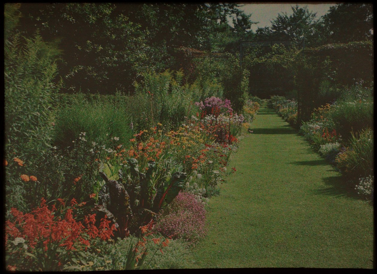 Garten des Hauses Kersbergen, Zeist von Lambertus Hendrik van Berk