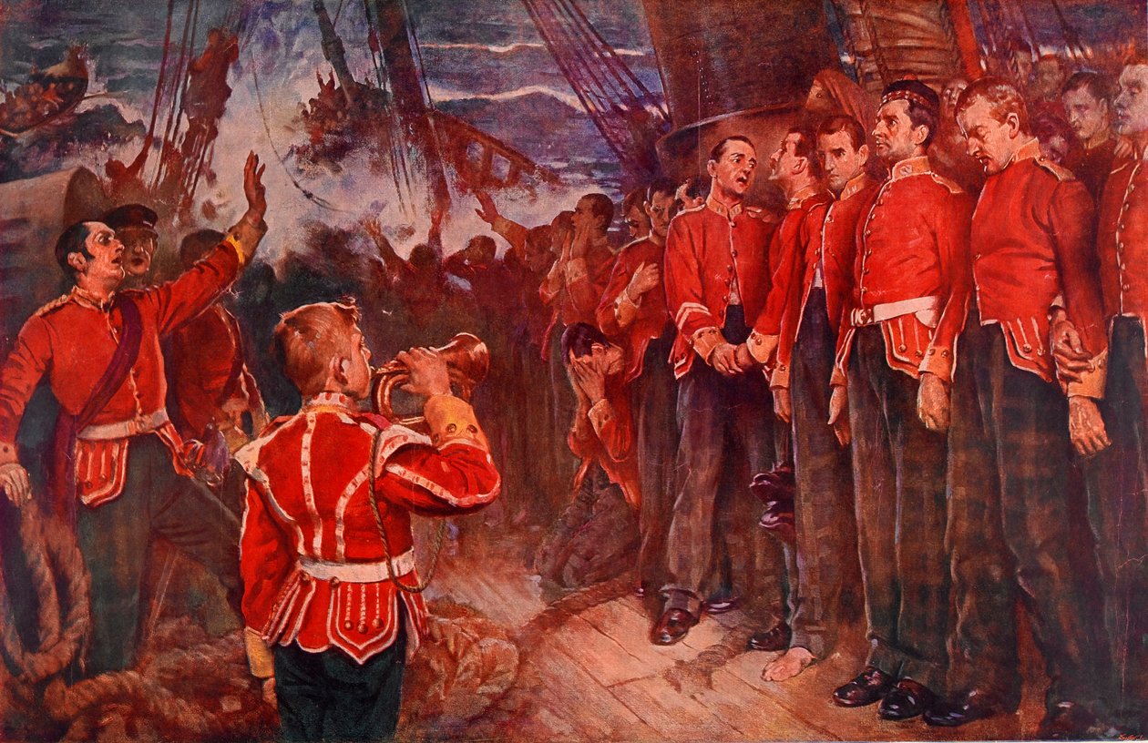 Der Untergang der Birkenhead, 25. Februar 1852 von Lance Calkin