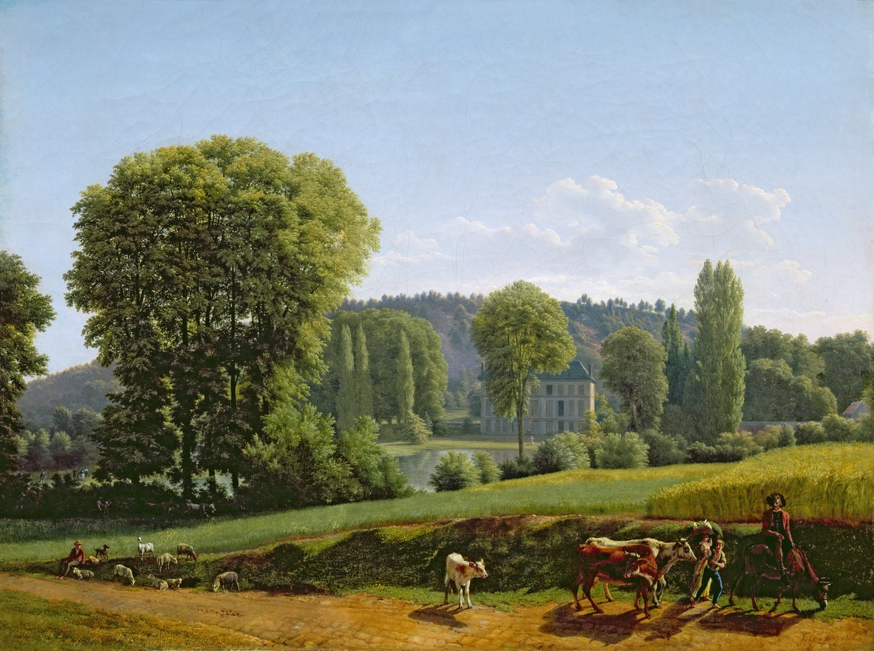 Landschaft mit Tieren, 1806 von Lancelot Théodore Turpin de Crissé de Crissé