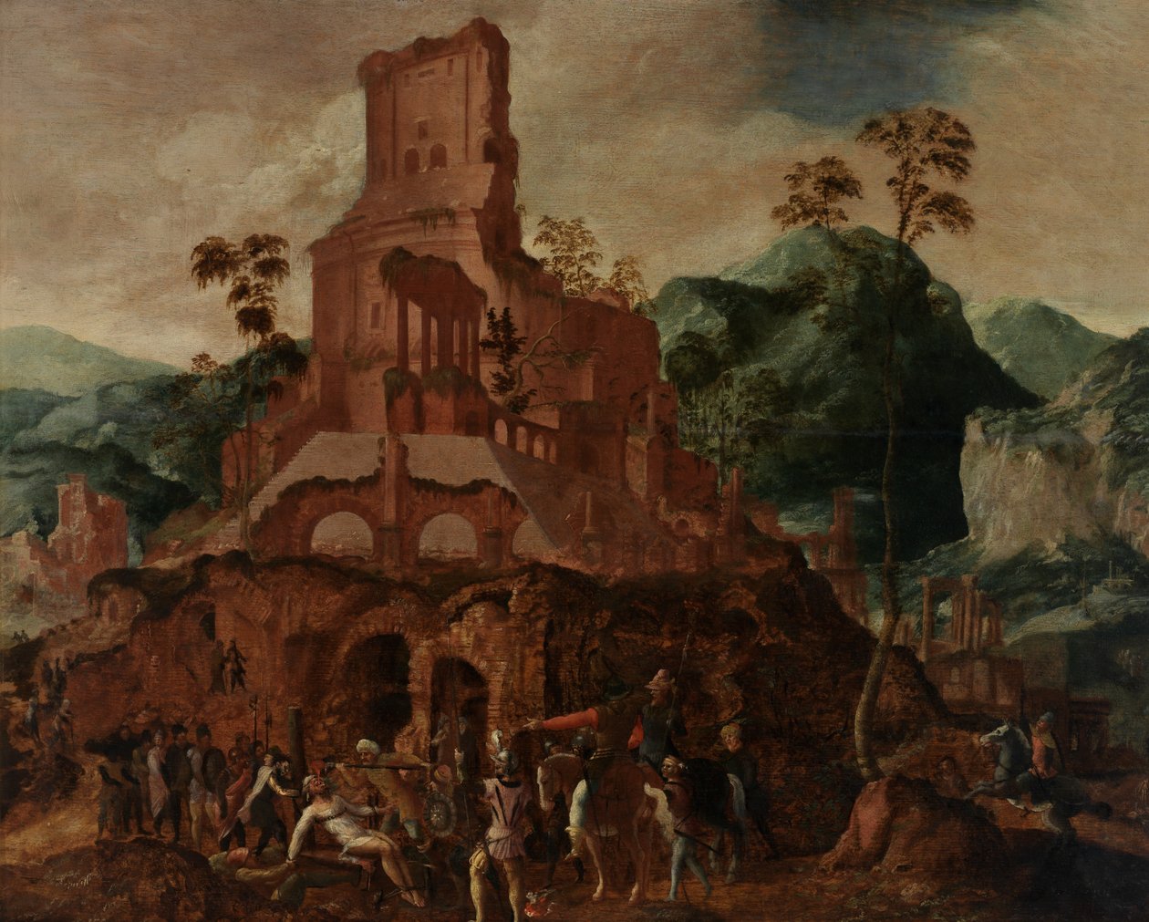 Der Tod des Marcus Licinius Crassus von Lancelot Blondeel