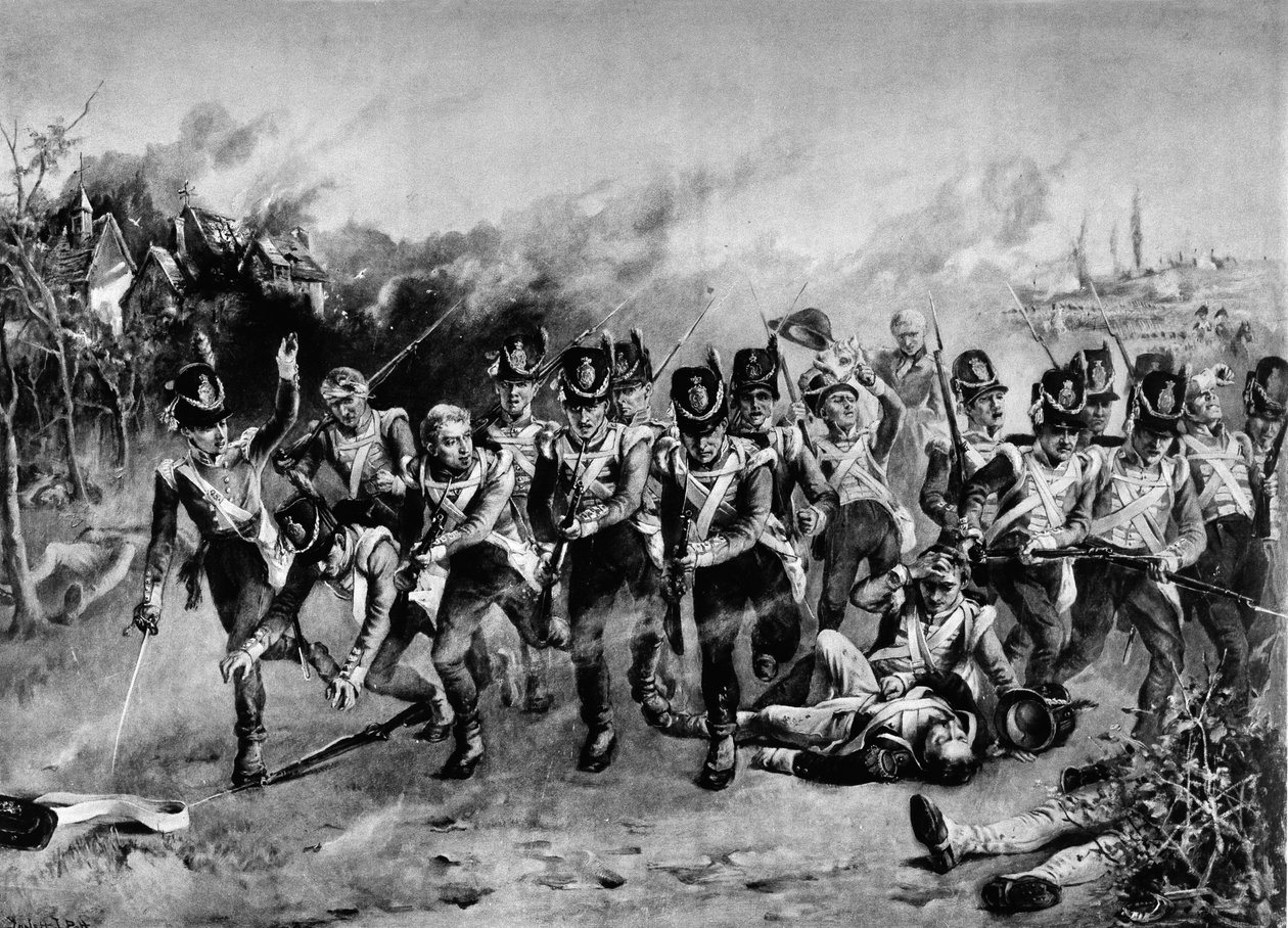 Die Schlacht von Waterloo von Laslett John Pott