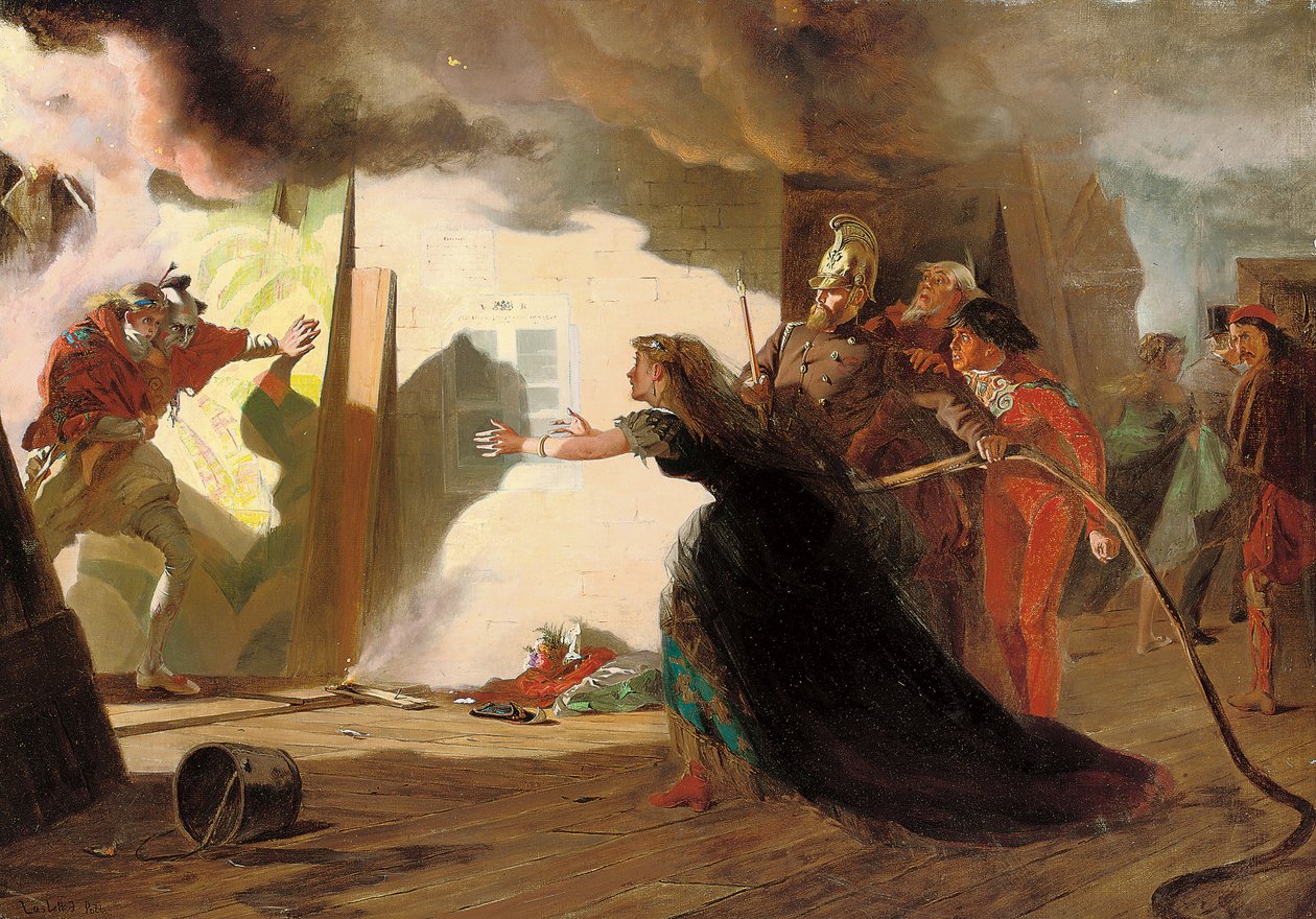 Feuer im Theater von Laslett John Pott