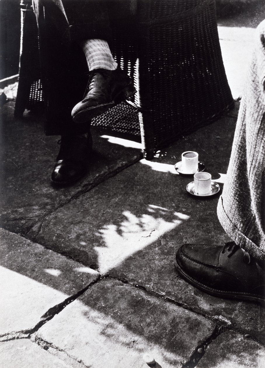 Beim Kaffee von Laszlo Moholy Nagy