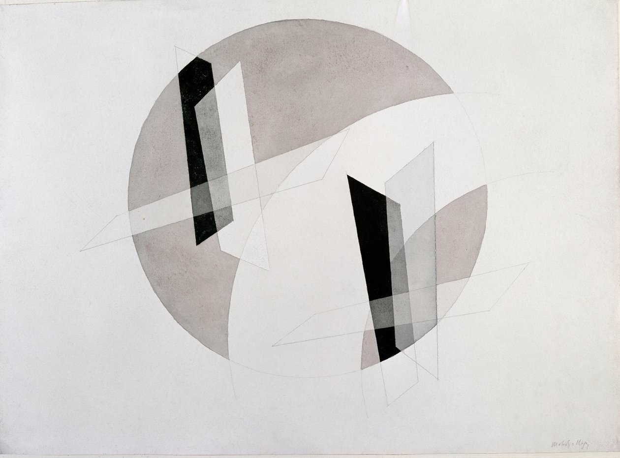 Ohne Titel (Mixed Media von Laszlo Moholy-Nagy) von Laszlo Moholy Nagy