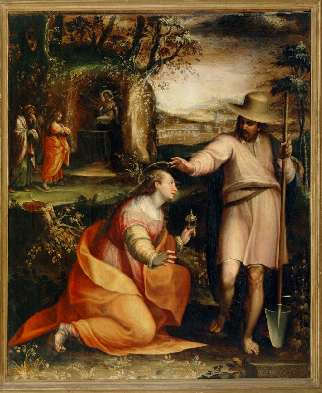 Christus erscheint der Heiligen Maria Magdalena - Noli me tangere von Lavinia Fontana