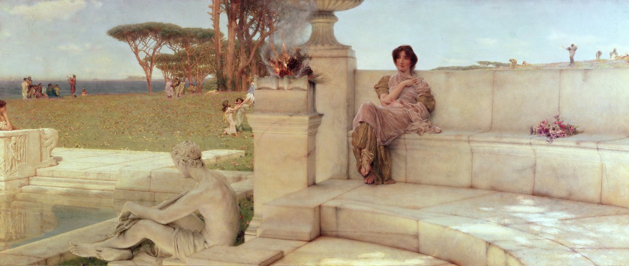 Die Stimme des Frühlings, 1908 von Lawrence Alma Tadema