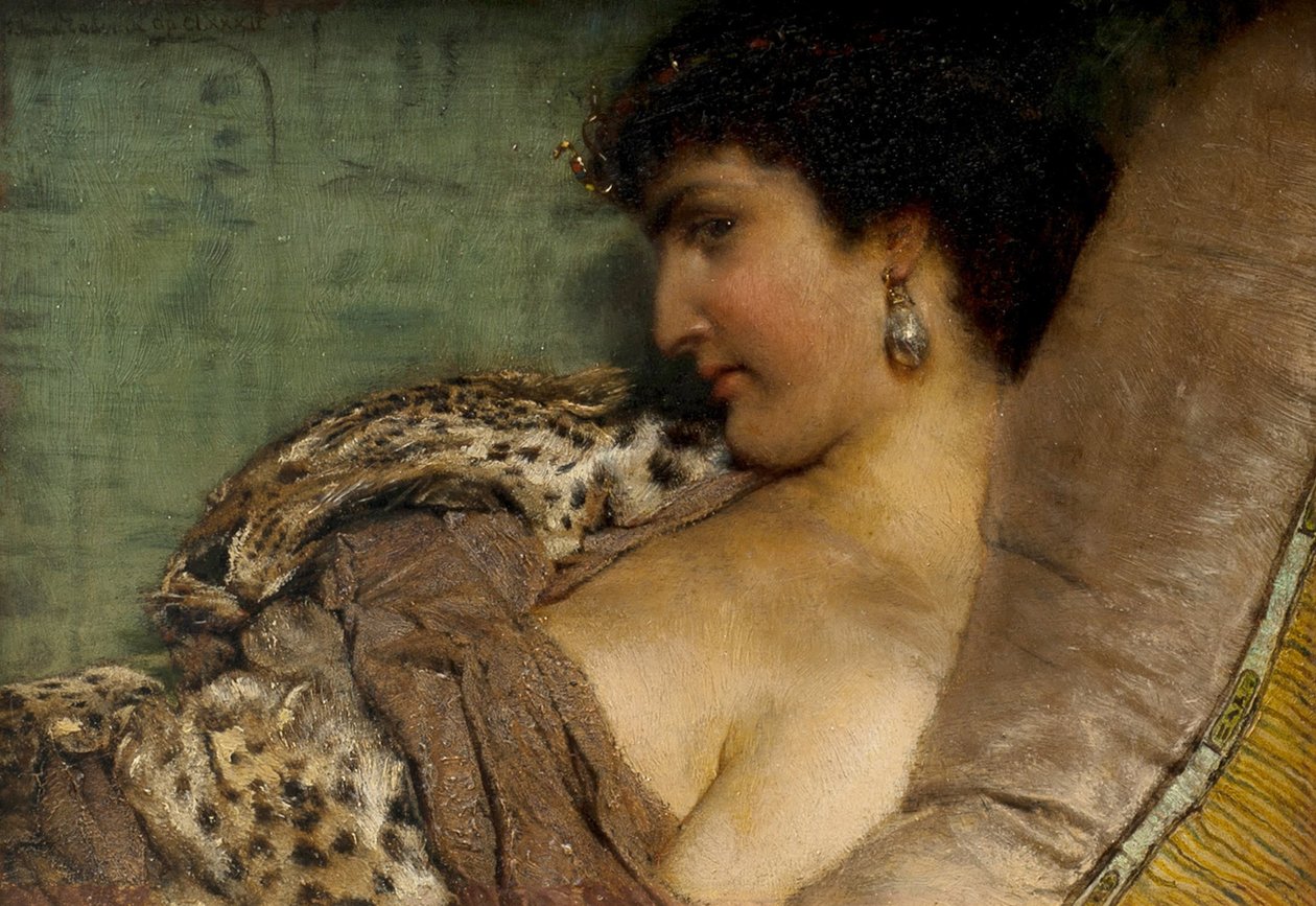 Kleopatra von Lawrence Alma-Tadema