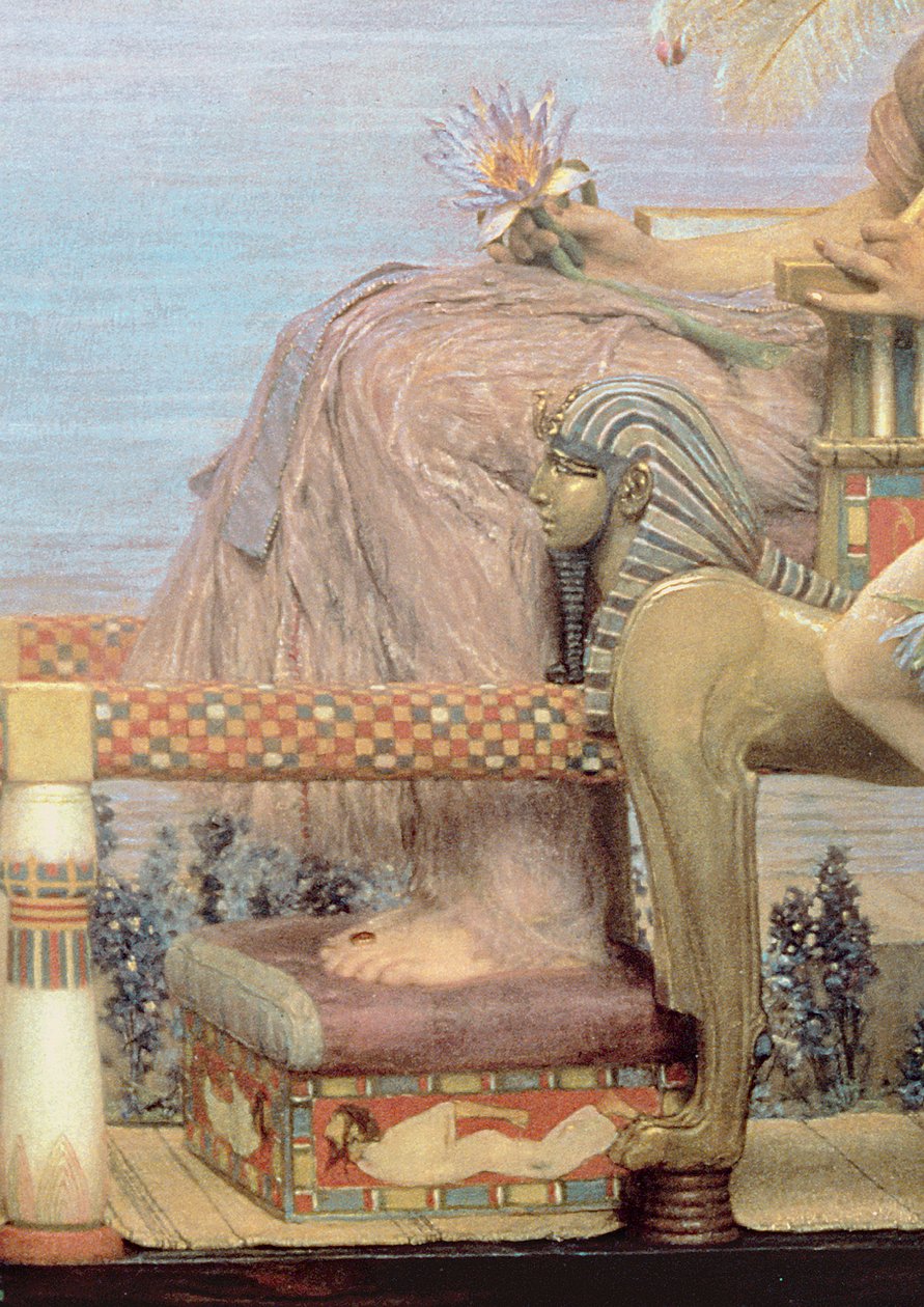 Die Auffindung des Moses durch die Tochter des Pharao von Lawrence Alma Tadema