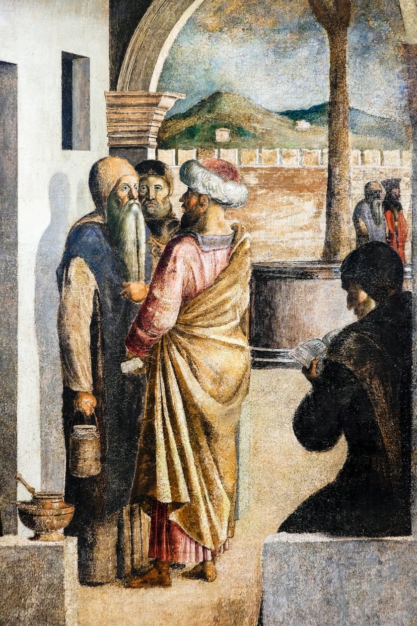 Die Kommunion des Heiligen Hieronymus, um 1470/80 von Lazzaro Bastiani