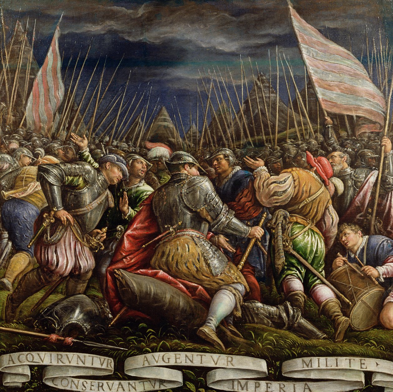 Ein Kriegsrat von Leandro da Ponte Bassano