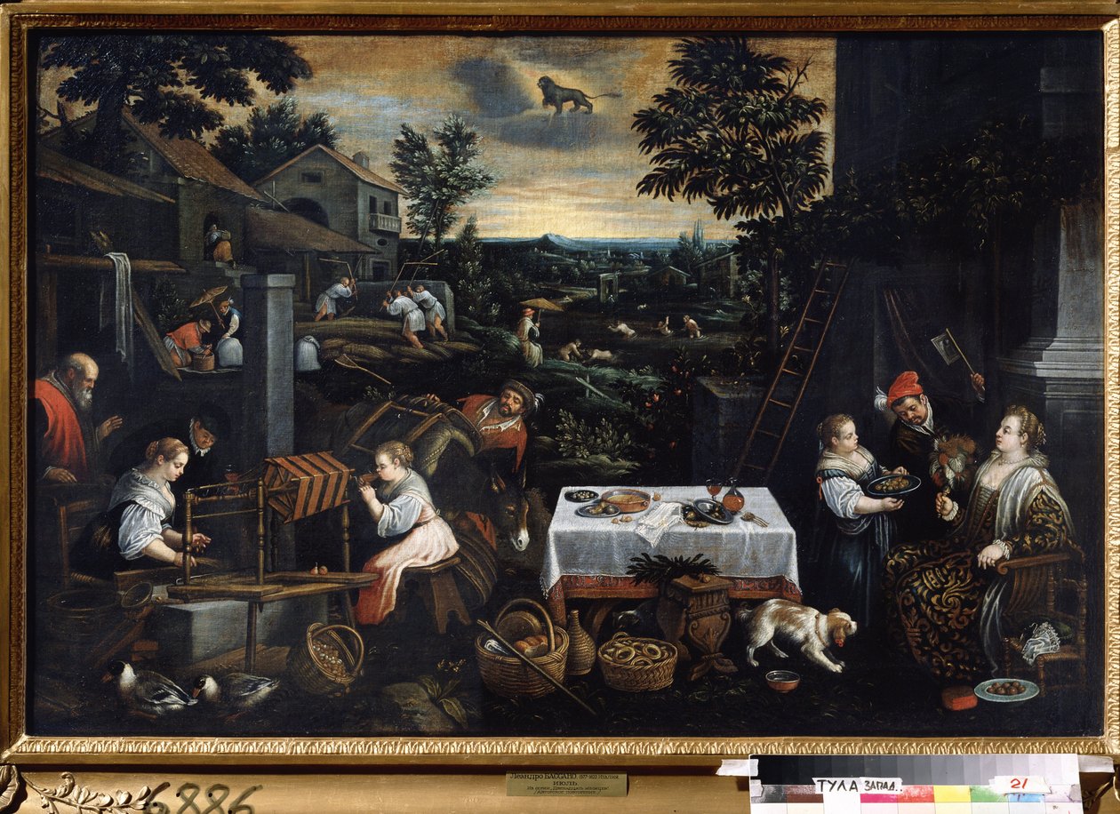 Der Monat Juli von Leandro da Ponte Bassano
