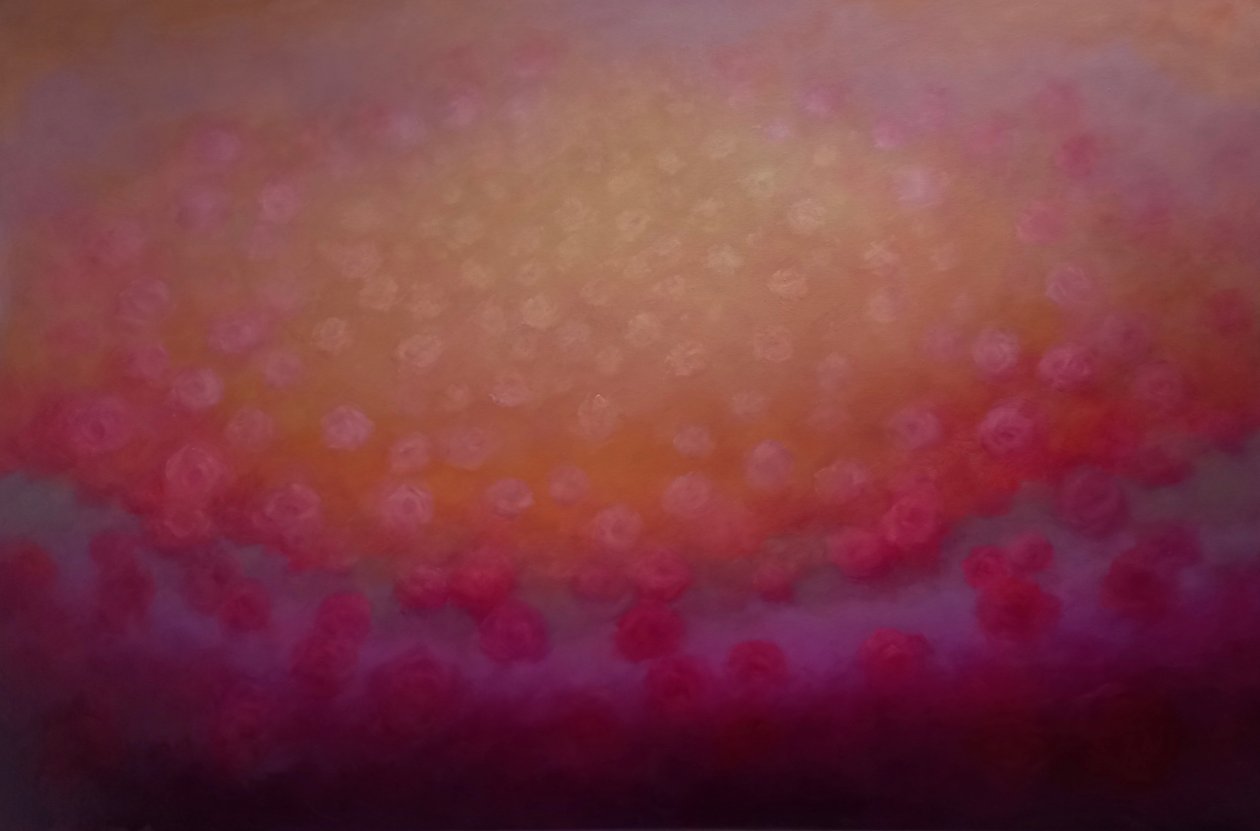 Ekstase in Rosa, 2025 von Lee Campbell