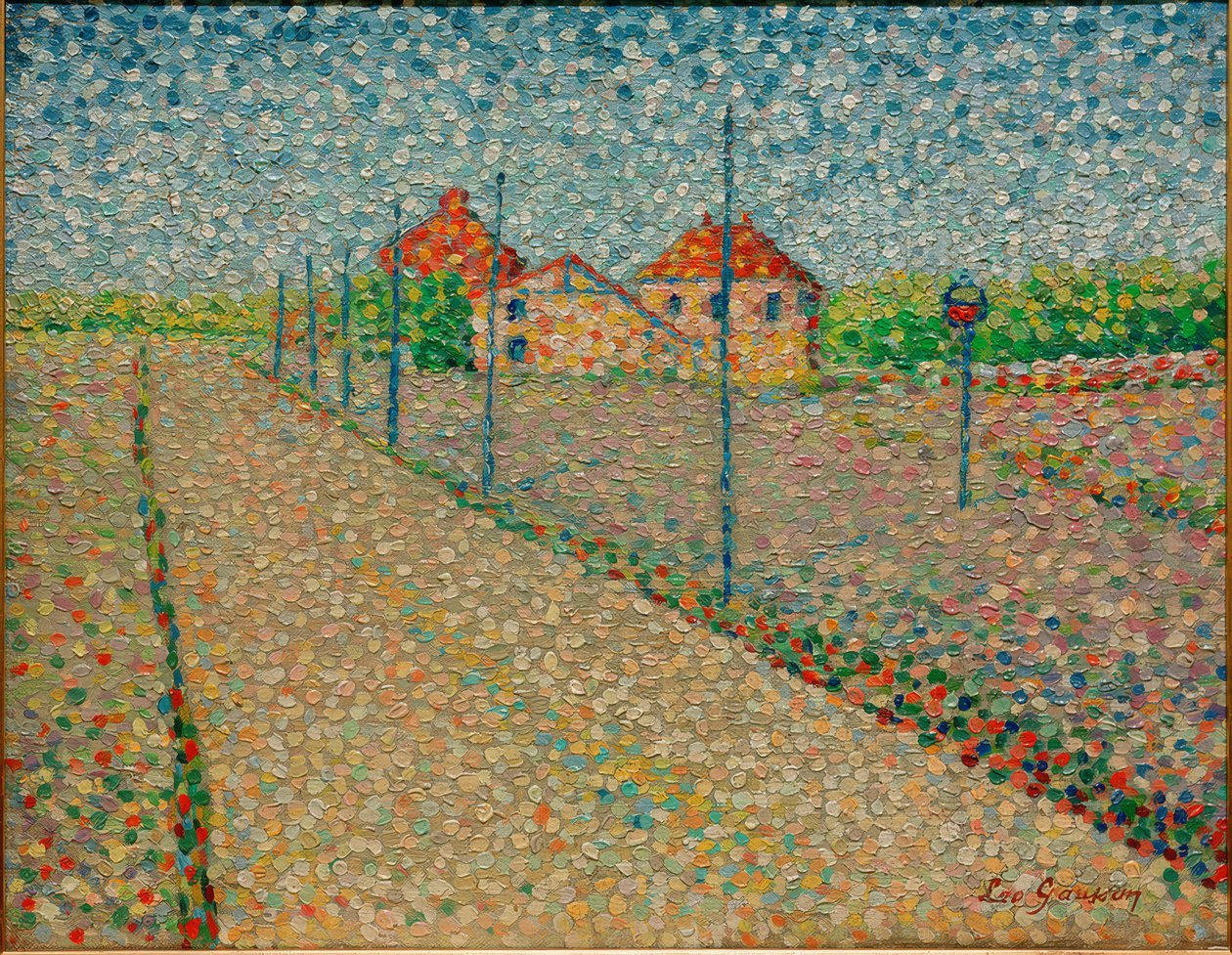 Paysage aux environs de Lagny von Leo Gausson