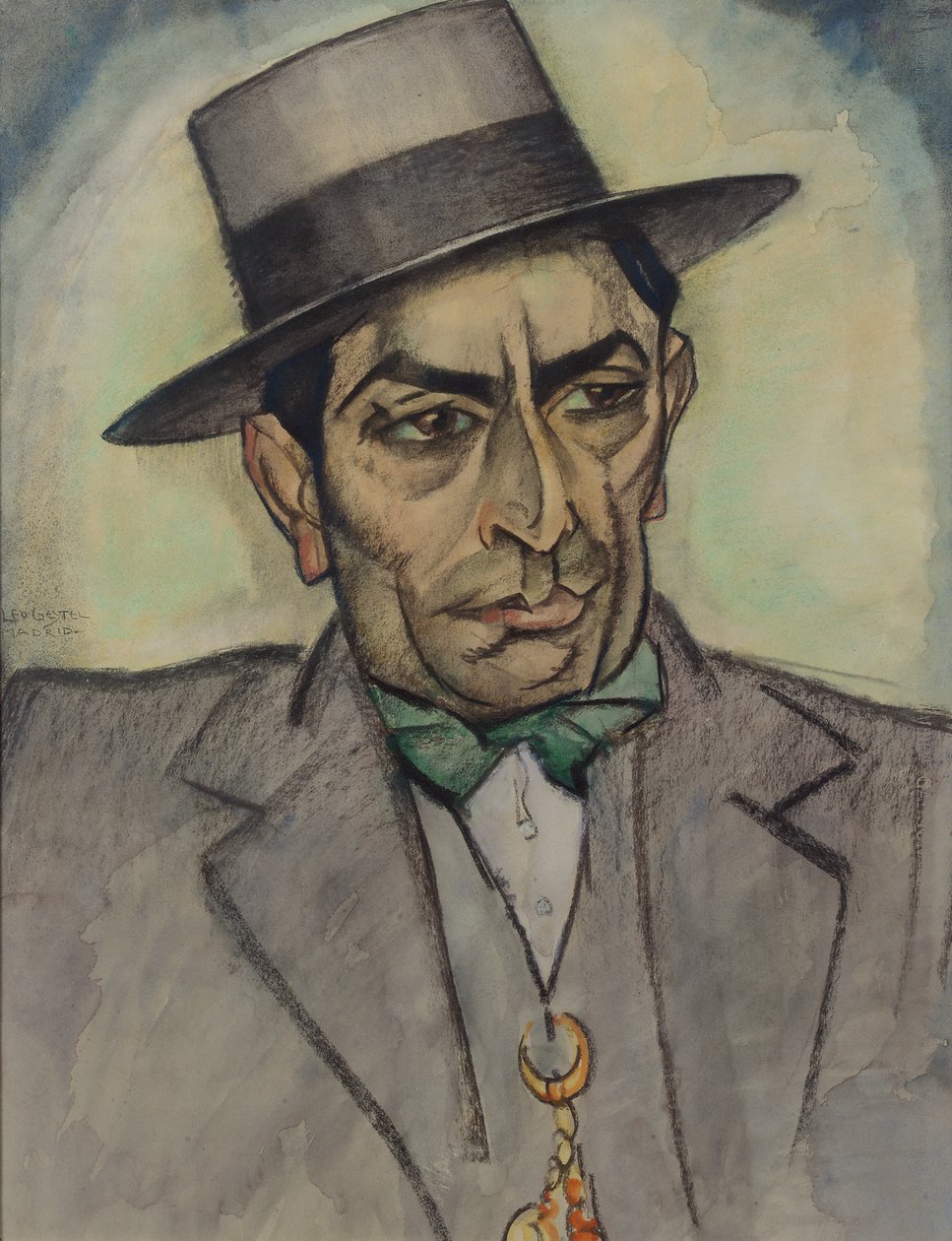 Ein Mann in spanischer Tracht von Leo Gestel