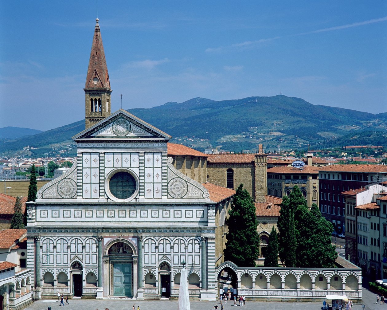 Ansicht von Santa Maria Novella, c.1450-70 von Leon Battista Alberti