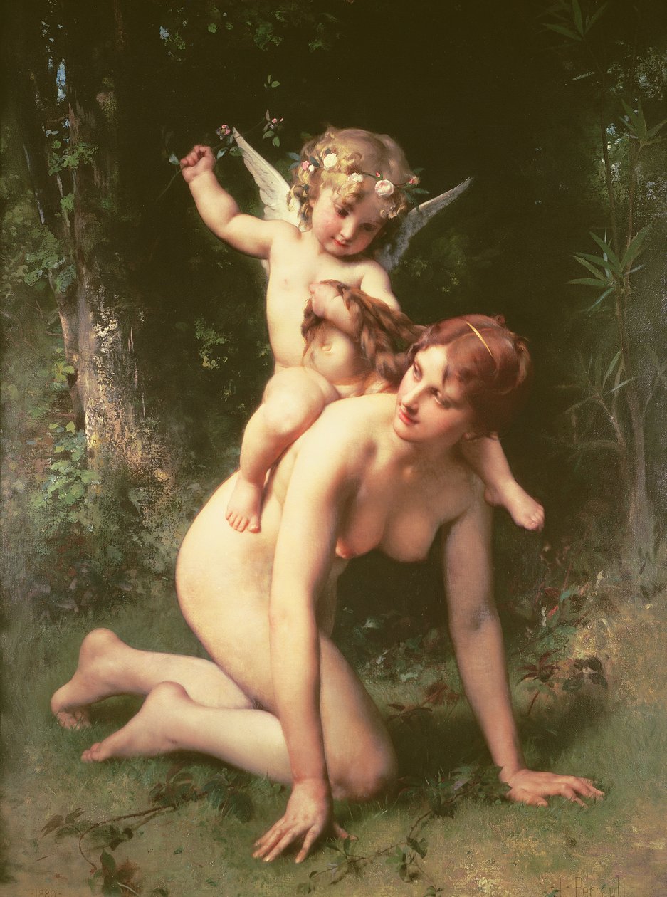 Liebe siegt, 1880 von Leon Bazile Perrault