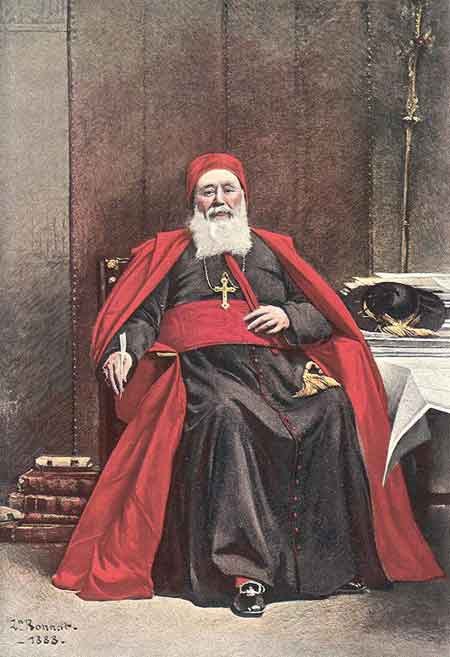 Der Kardinal Charles Lavigerie, Erzbischof von Algier 1825-1892 von Leon Joseph Florentin Bonnat
