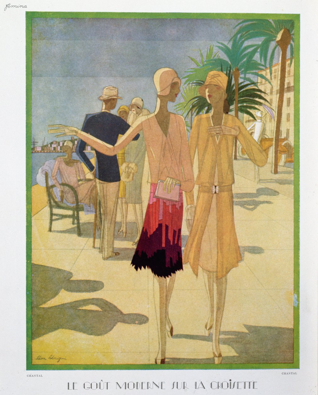 Modische Leute spazieren auf der Croisette-Promenade in Cannes ...